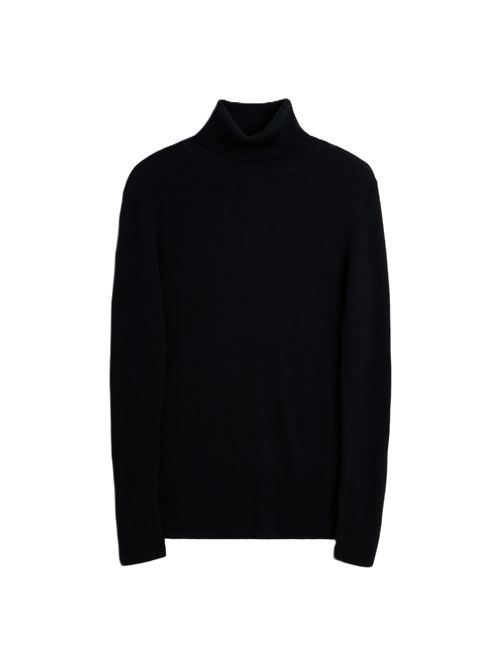 Maglia MERINO RIB TURTLE NECK Sunflower Sunflower | 3075999 BLACK